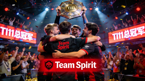 DOTA2 TI11总决赛Team Spirit夺冠时刻精彩回放